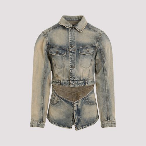 Egonlab Cutout Denim Jacket - Egonlab - Modalova