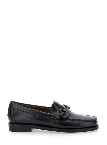 Classic Joe Loafers With Decorative Horsebit In Brushed Leather Man - Sebago - Modalova