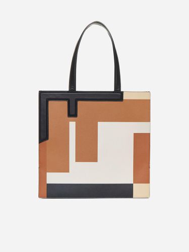 Flip Medium Ff Puzzle Leather Bag - Fendi - Modalova