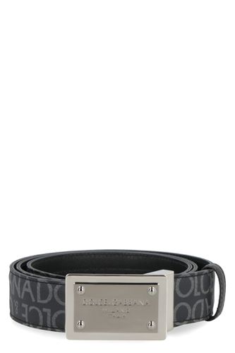 Logo Reversible Belt - Dolce & Gabbana - Modalova