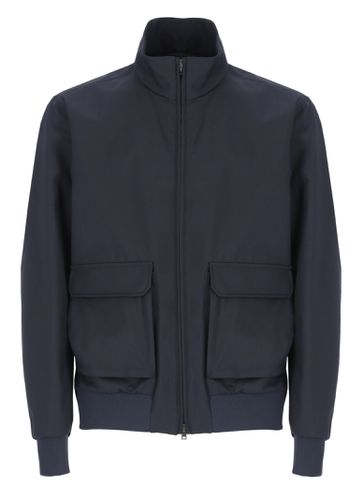 Storm System Wool Bomber Jacket - Herno - Modalova