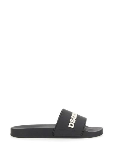 Dsquared2 Rubber Slide Sandal - Dsquared2 - Modalova