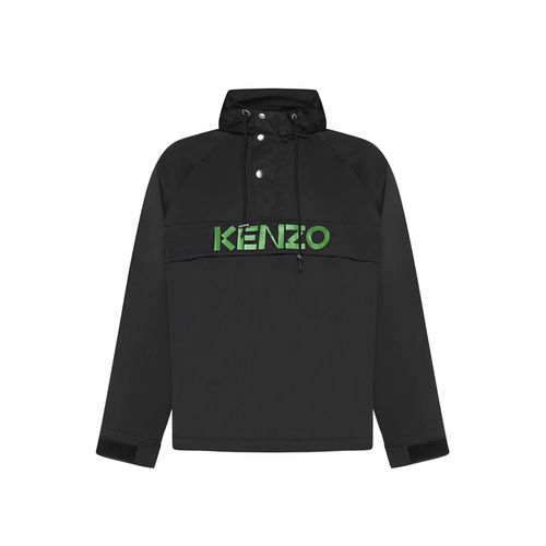 Kenzo Hoodded Logo Jacket - Kenzo - Modalova