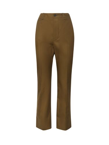 Saint Laurent Cotton Pants - Saint Laurent - Modalova