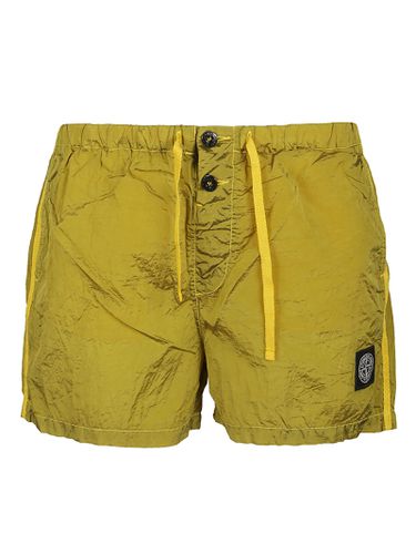 Beachwear In Green Polyamide - Stone Island - Modalova