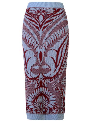 Etro Multicolor Wool Skirt - Etro - Modalova