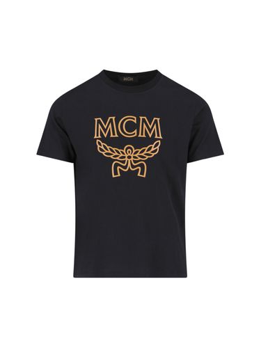 MCM Logo T-shirt - MCM - Modalova