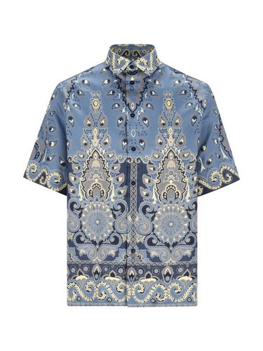 Floral Printed Short Sleeved Shirt - Etro - Modalova