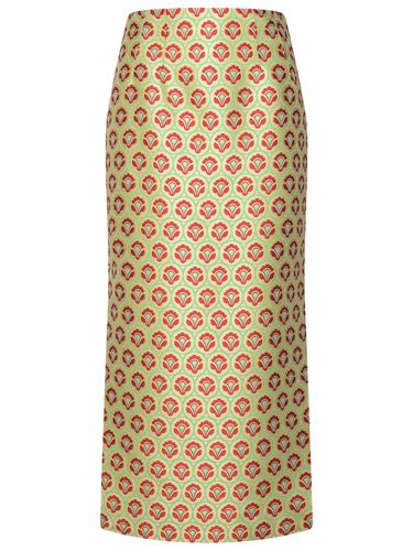 Shiny Jacquard Pencil Skirt - Etro - Modalova