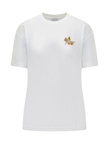Off-White Ramage Flower T-shirt - Off-White - Modalova