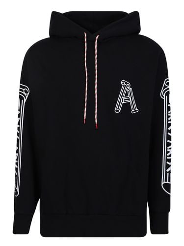 Aries Column Hoodie - Aries - Modalova