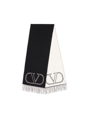 Fringed Edge Scarf - Valentino Garavani - Modalova