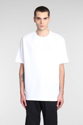 Lanvin T-shirt In White Cotton - Lanvin - Modalova