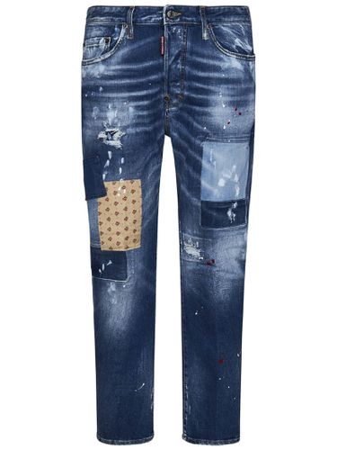 Worn Out Booty Wash Bro Jeans - Dsquared2 - Modalova