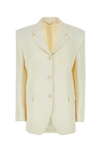 Ivory Wool Blend Oversize Blazer - Magda Butrym - Modalova