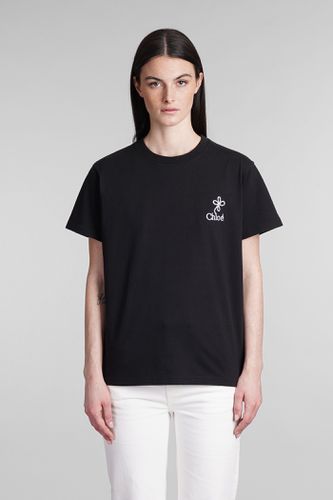 Chloé T-shirt In Black Cotton - Chloé - Modalova