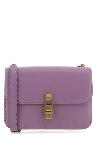 Purple Leather Le Carrã Shoulder Bag - Saint Laurent - Modalova