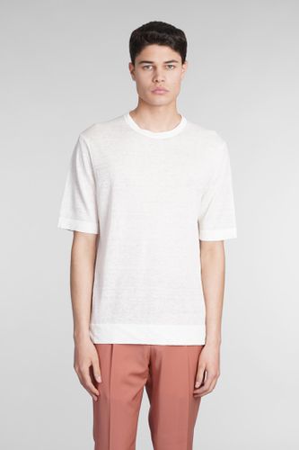 Ballantyne T-shirt In White Linen - Ballantyne - Modalova