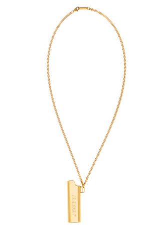 Gold Metal Lighter Case Necklace - AMBUSH - Modalova