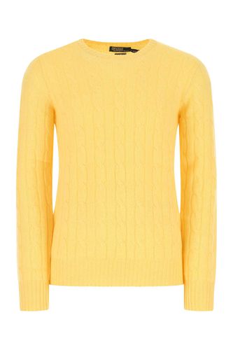 Yellow Cashmere Sweater - Polo Ralph Lauren - Modalova