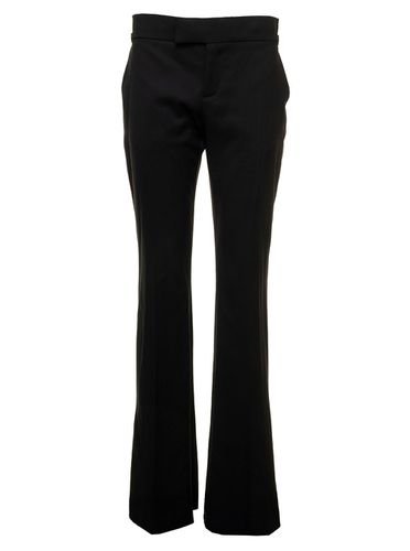 Flared Trousers In Grain De Poudre Woman - Tom Ford - Modalova