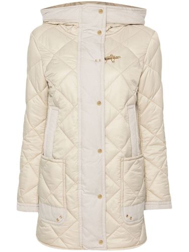 Fay Beige Padded Parka - Fay - Modalova