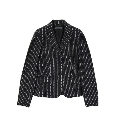 Alberta Ferretti Wool Logo Jacket - Alberta Ferretti - Modalova