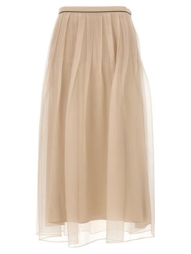 Brunello Cucinelli Tulle Skirt - Brunello Cucinelli - Modalova