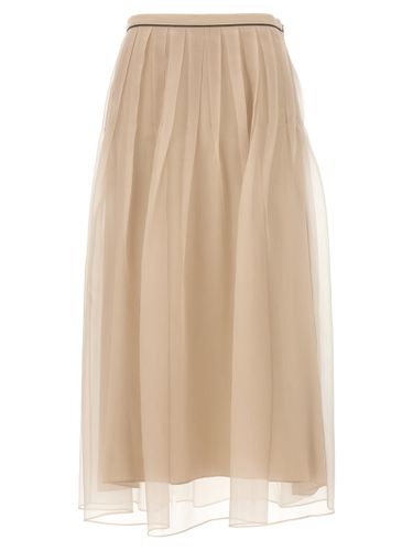 Brunello Cucinelli Tulle Skirt - Brunello Cucinelli - Modalova