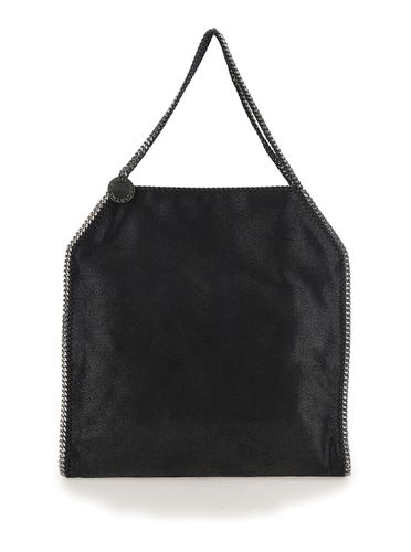 Handbag With Diamond-like Chain And Logo Charm On The Front In Ecoleather Woman - Stella McCartney - Modalova