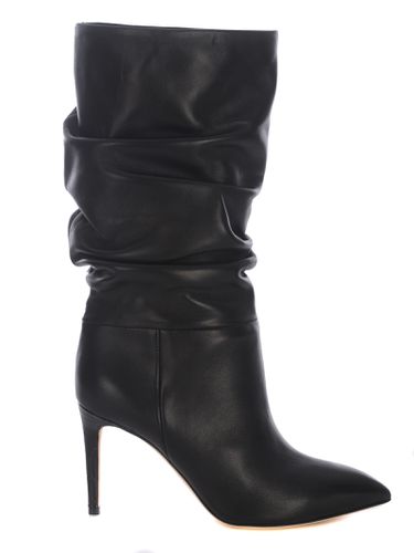 Boots slouchy In Nappa Leather - Paris Texas - Modalova