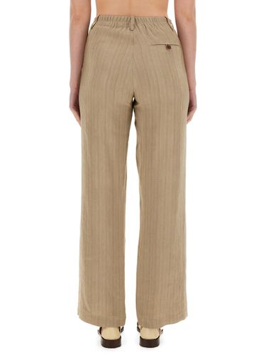 Alysi Linen Pants - Alysi - Modalova