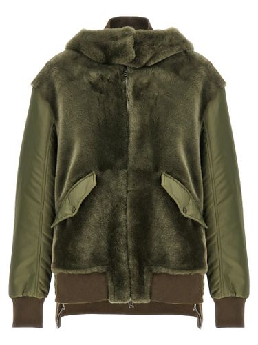 Blancha militare Bomber Jacket - Blancha - Modalova