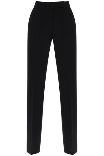 Straight Leg Pants In Crepe Cady - Tory Burch - Modalova