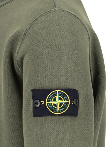 Stone Island Logo Sweatshirt - Stone Island - Modalova