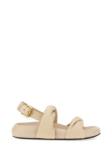 Marni Leather Sandal - Marni - Modalova