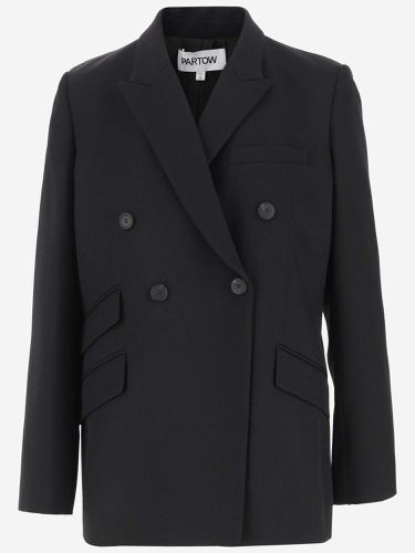 Partow Double-breasted Wool Blazer - Partow - Modalova