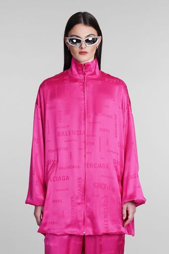 Casual Jacket In Silk - Balenciaga - Modalova