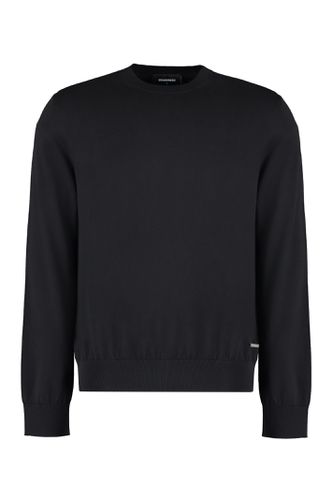 Dsquared2 Cotton Crew-neck Sweater - Dsquared2 - Modalova