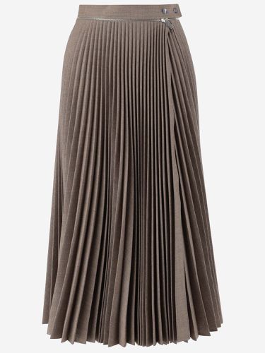 Burberry Wool Blend Pleated Skirt - Burberry - Modalova