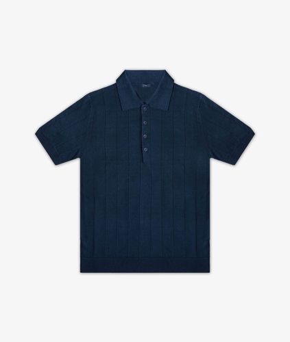 Linen And Cotton Polo Saint Tropez Sweater - Larusmiani - Modalova