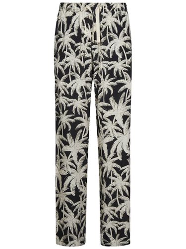 Loose All-over Loose Trousers - Palm Angels - Modalova