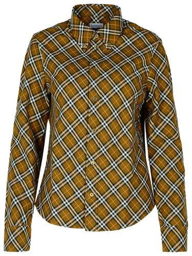 Check-pattern Long Sleeved Shirt - Burberry - Modalova