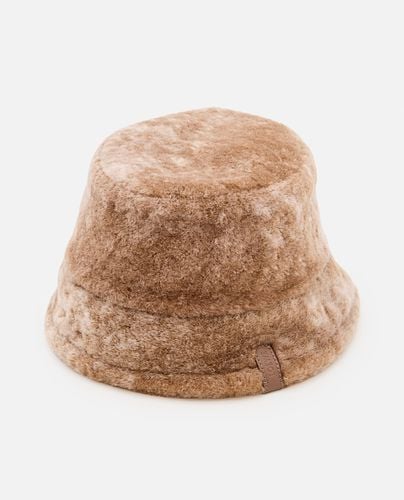 Loewe Shearling Bucket Hat - Loewe - Modalova