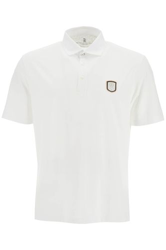 Technical Jersey Polo Shirt - Brunello Cucinelli - Modalova