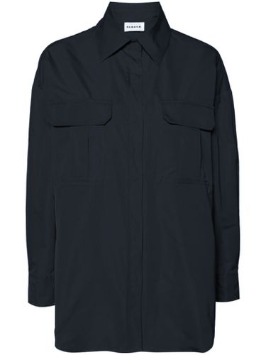 Parosh Midnight Blue Shirt - Parosh - Modalova