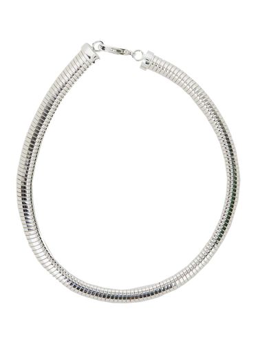 Lace Cleo Necklace With Hook Closure In Silver Plated Bronze Woman - Federica Tosi - Modalova