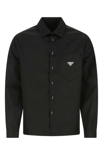 Prada Black Re-nylon Shirt - Prada - Modalova