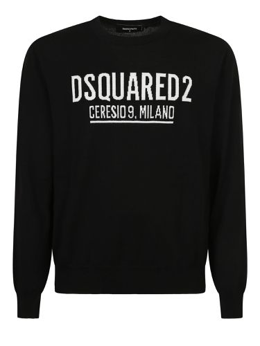 Dsquared2 Branded Sweater - Dsquared2 - Modalova