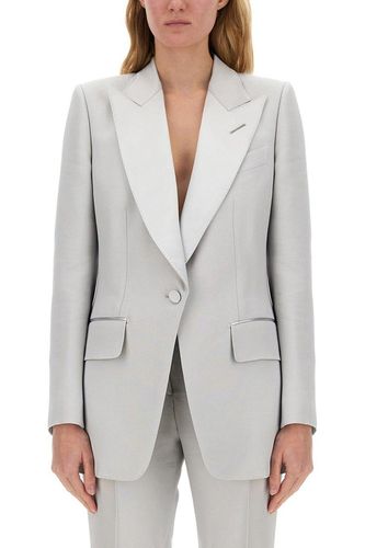 Lustrous Barathea Single-breasted Tuxedo Jacket - Tom Ford - Modalova